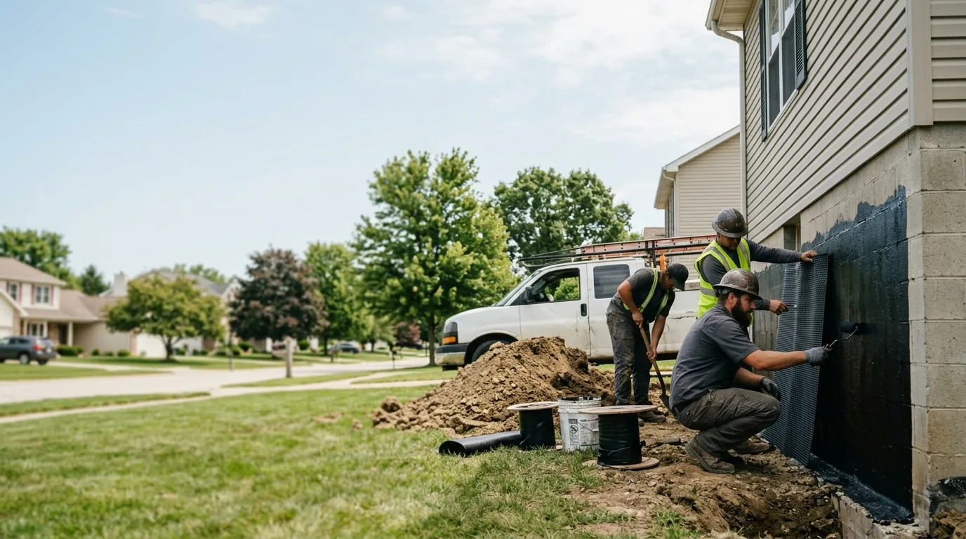 Basement Waterproofing in Wakarusa, IN near me